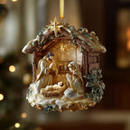 Nativity Night Christmas Ornament