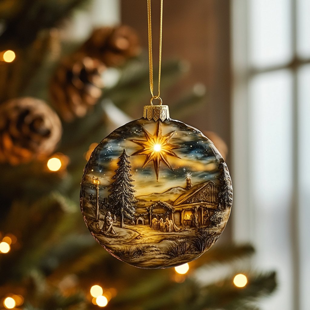 Winter Wings Christmas Ornament