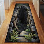 Nature Deep Crack Runner Rug - Nature Design | Serene Runner Rug
