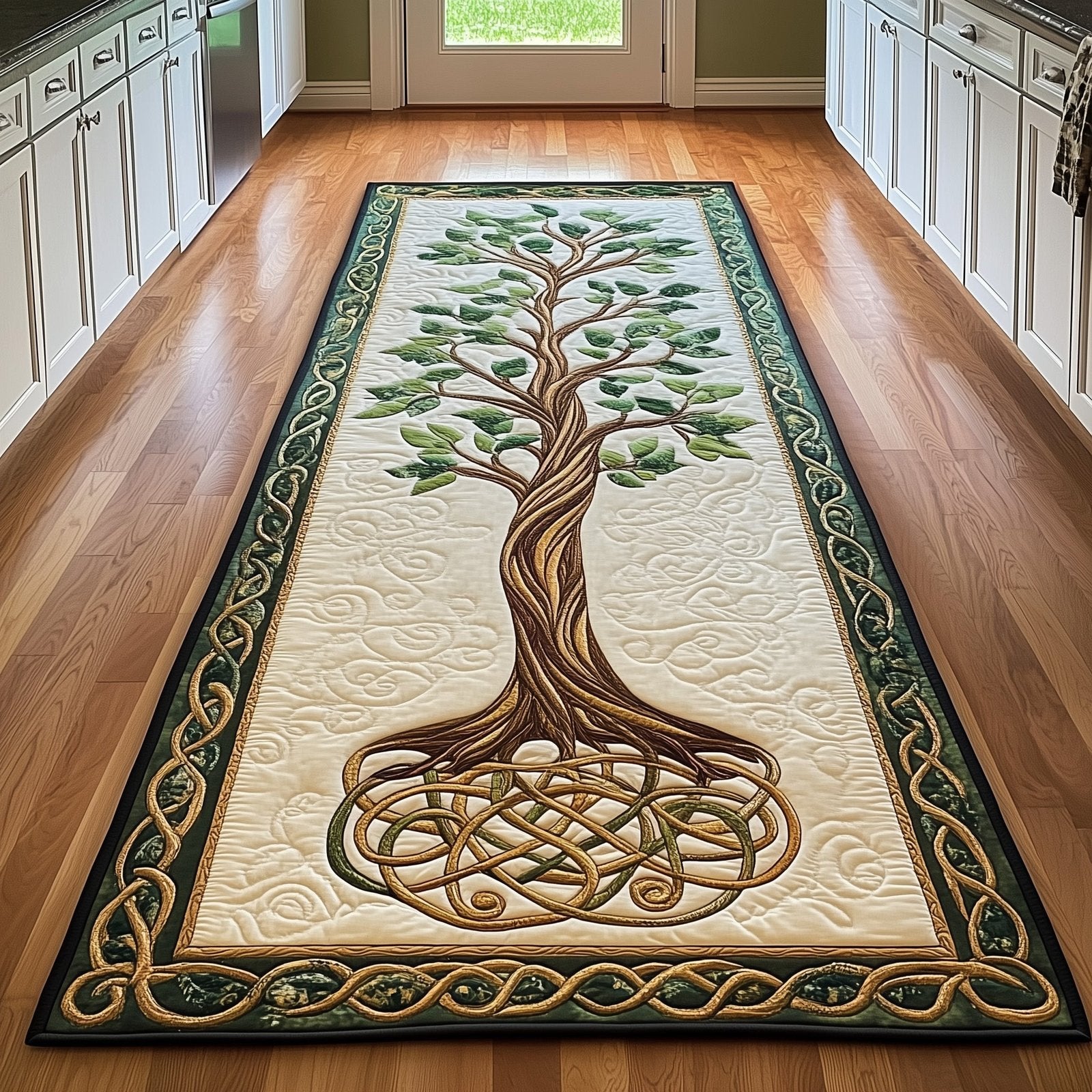 Nature Embrace Runner Rug - Nature Design | Serene Runner Rug