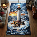 Nautical Haven Runner Rug - Nature Design | Serene Runner Rug