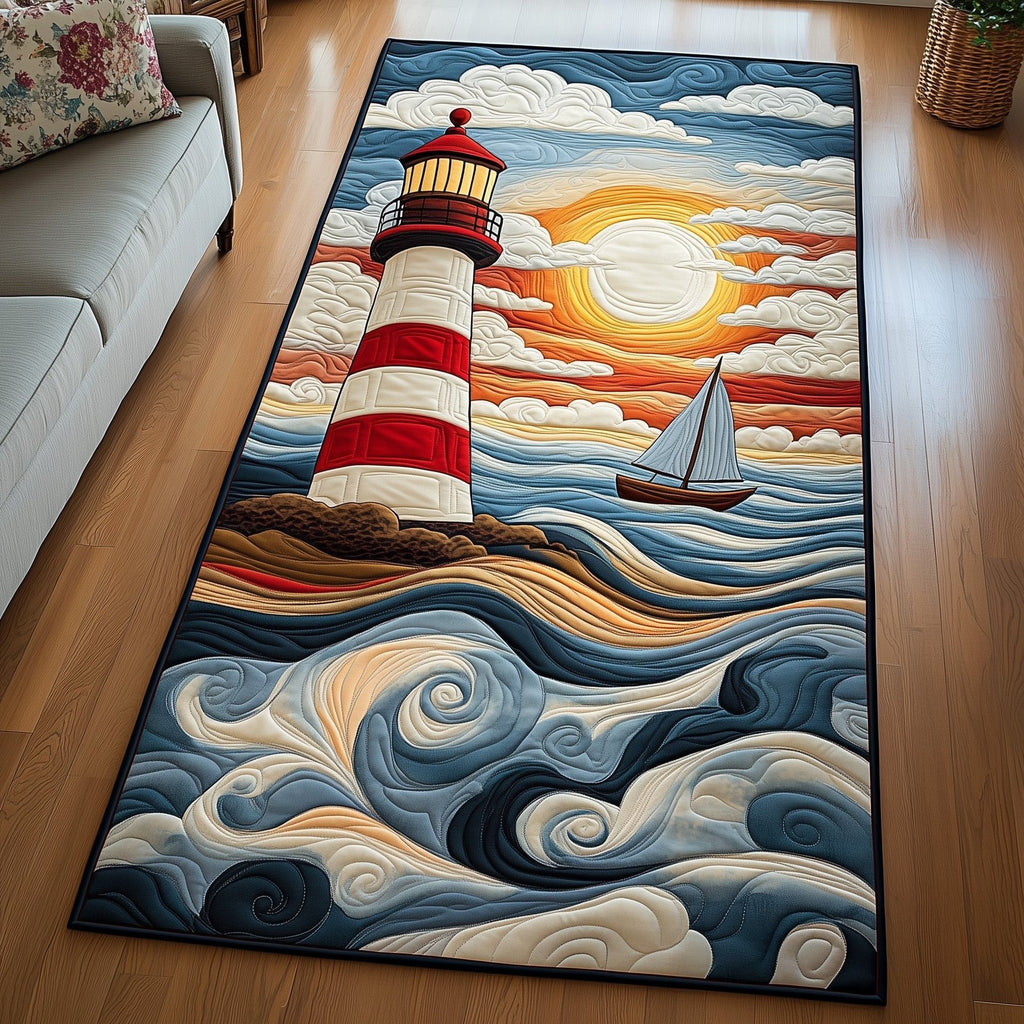 Nautical Haven Runner Rug - Nature Design | Serene Runner Rug