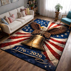 Noble Eagle area rug in a living room