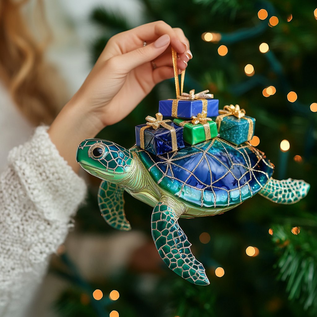 Noel on the Reef Christmas Ornament