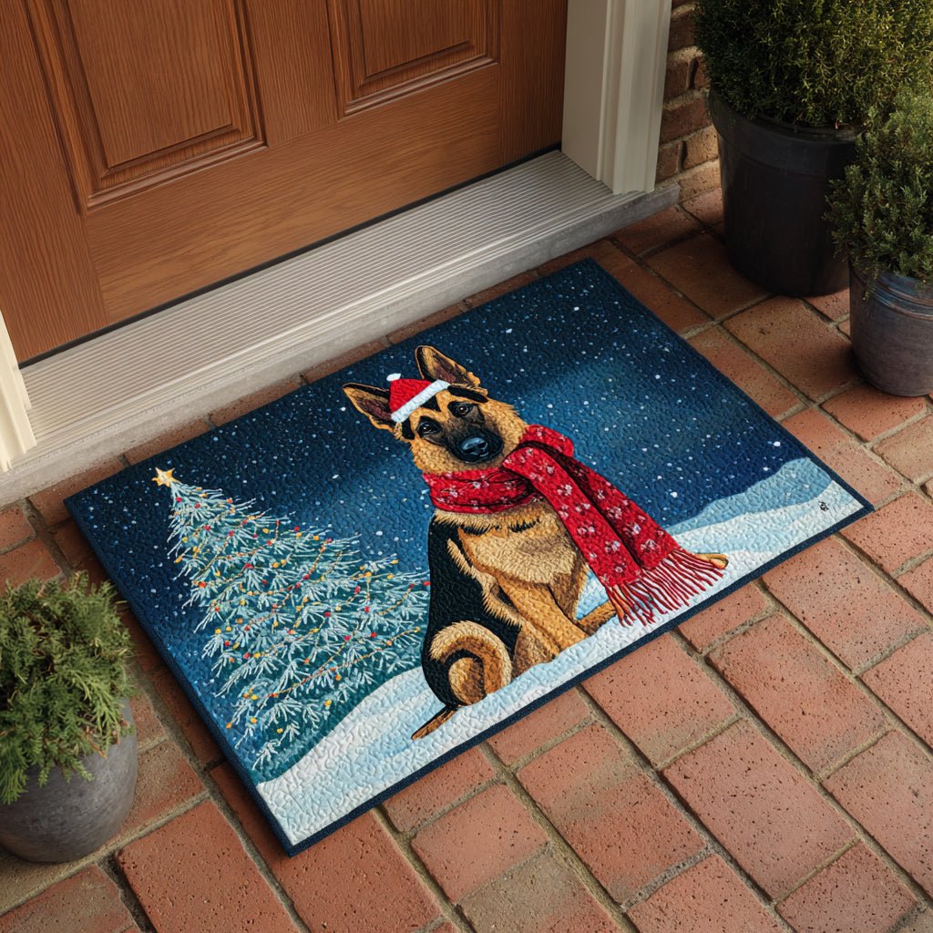 Noel German Shepherd Doormat - Nature Design | Printed Welcome Doormat