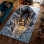 Noel Tunnel area rug in a living room