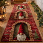 Nordic Gnomes Runner Carpet Runner Rug - Cute Pet Design | Animal Printed Runner Rug