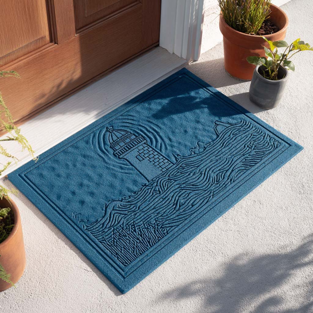 North Star Beacon Doormat - Nature Design | Printed Welcome Doormat