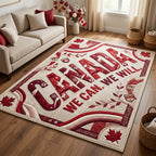 Northern Pride area rug in a living room