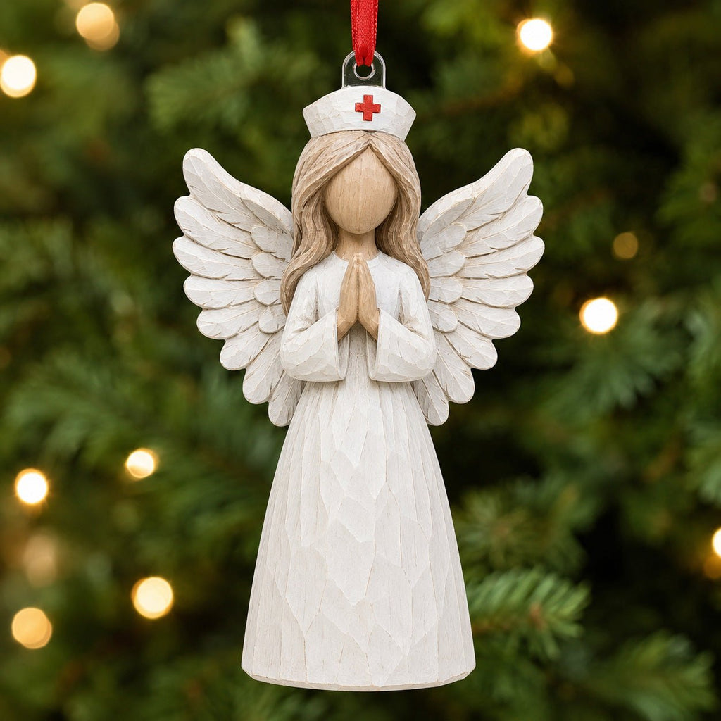 Nurse Angel Christmas Ornament