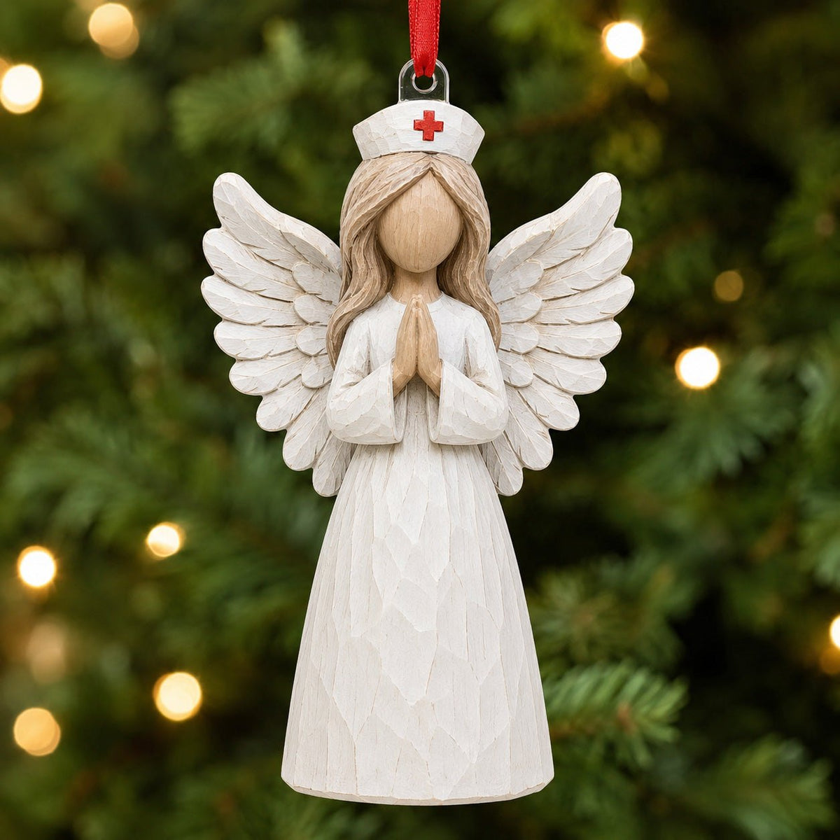 Nurse Angel Christmas Ornament