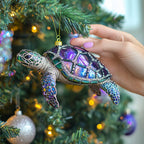 Giraffe Serenade Christmas Ornament