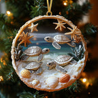 Majestic Monarchs Christmas Ornament