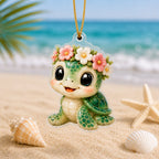 Ocean Turtle Adorable Christmas Ornament
