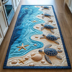 Ocean Breeze Runner Rug - Nature Design | Serene Runner Rug