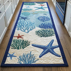 Ocean Charm Runner Rug - Nature Design | Serene Runner Rug