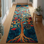 Ocean Dream Tree Runner Carpet Runner Rug - Cute Pet Design | Animal Printed Runner Rug