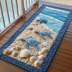 Ocean Turtle Runner Rug - Cute Pet Design | Animal Printed Runner Rug