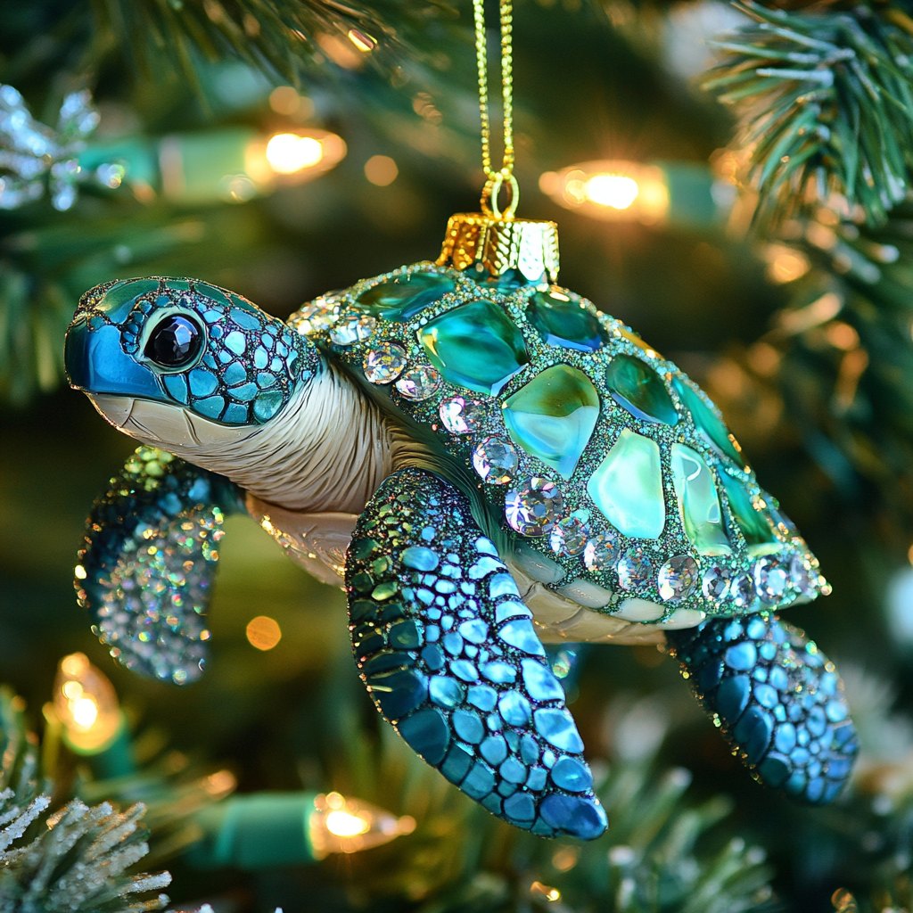 Safari Giraffe Christmas Ornament