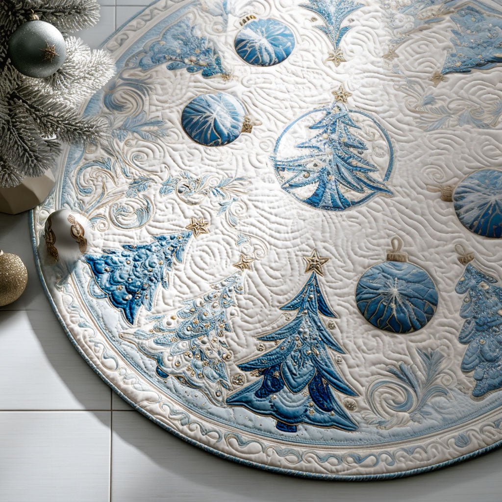 Ornament Dreams Round Mat Rug - washable non-slip printed rug