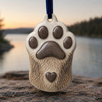 Otter Paw Christmas Ornament