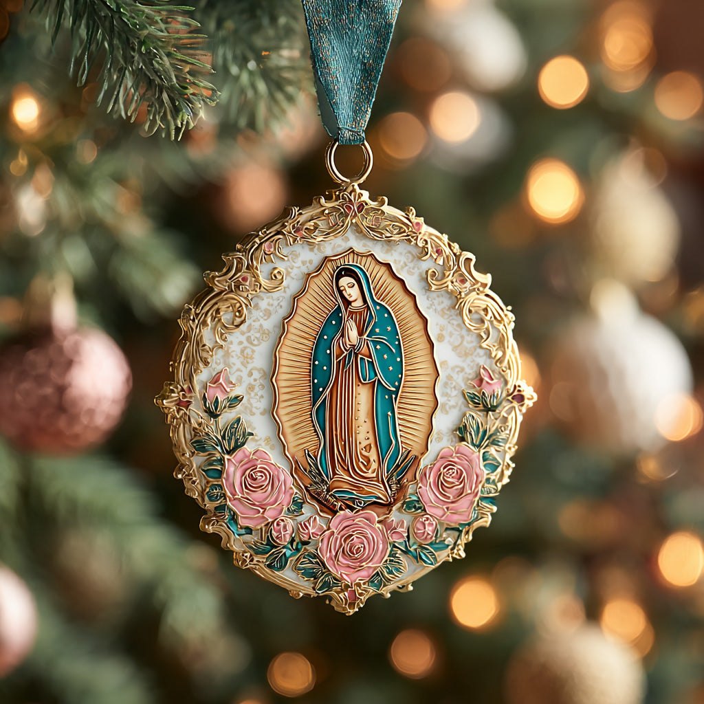 Our Lady of Guadalupe Christmas Ornament