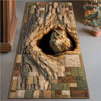 Owl Runner Rug - Cute Pet Design | Animal Printed Runner Rug