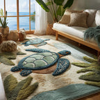 Pacific Spirit area rug in a living room