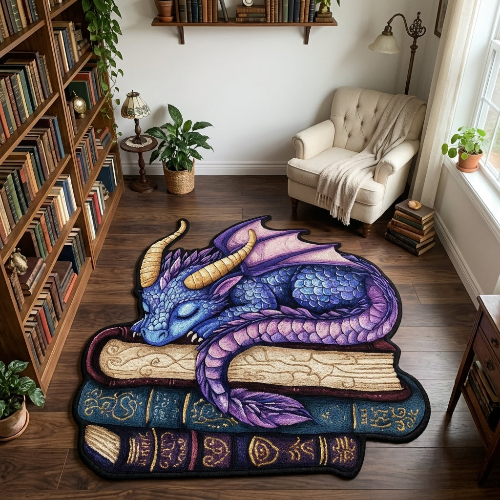 Page Keeper Custom Shape Area Rug - Nature Design | Die-Cut Non-Slip Rug - washable non-slip printed rug