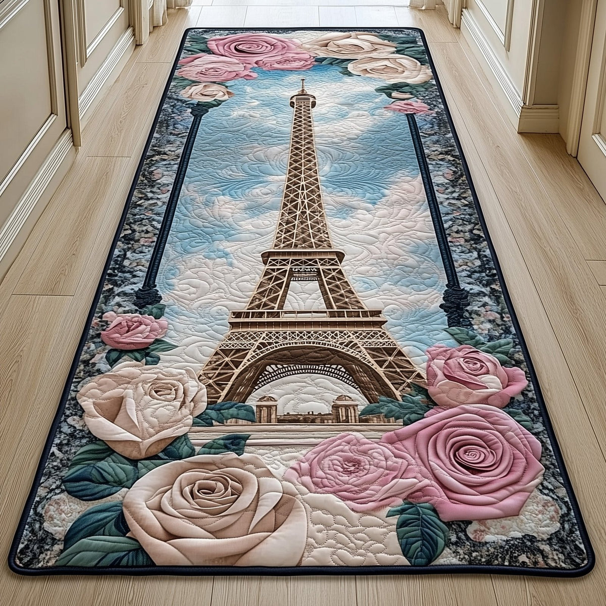 Paris Charm Runner Rug - Nature Design | Serene Runner Rug