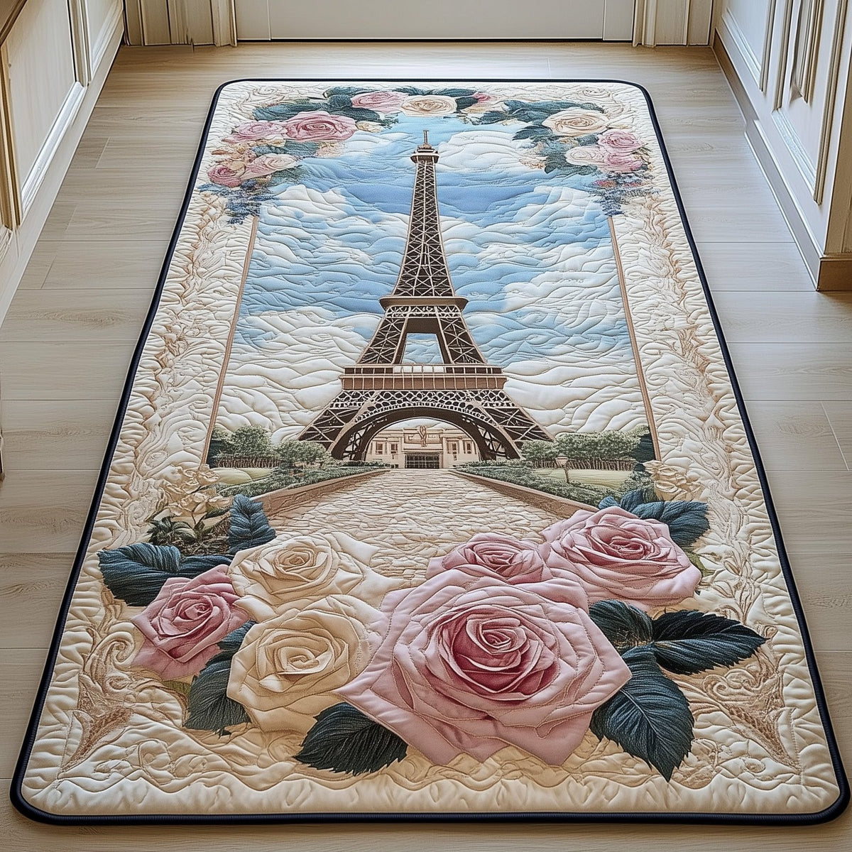 Paris Charm Runner Rug - Nature Design | Serene Runner Rug