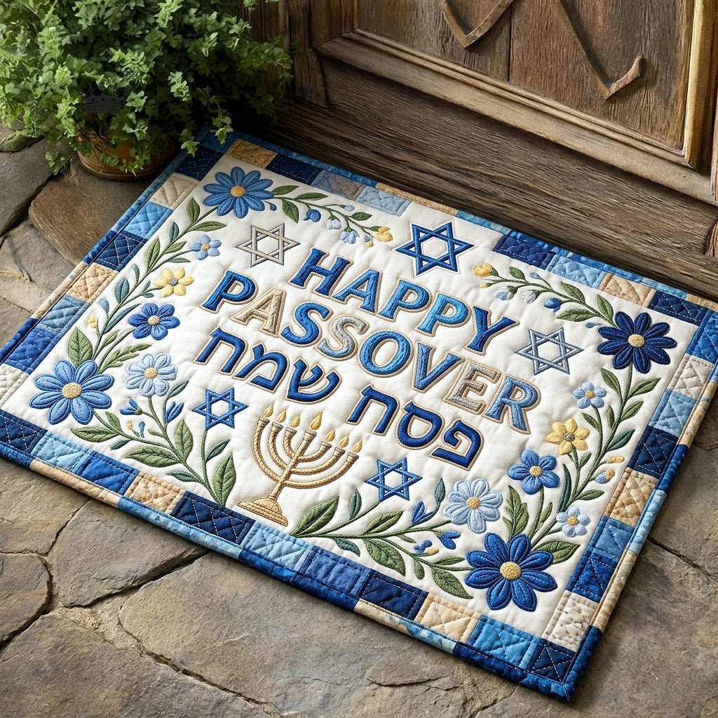 Passover Heritage Doormat - Nature Design | Printed Welcome Doormat