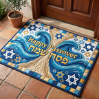 Passover Heritage Doormat - Nature Design | Printed Welcome Doormat