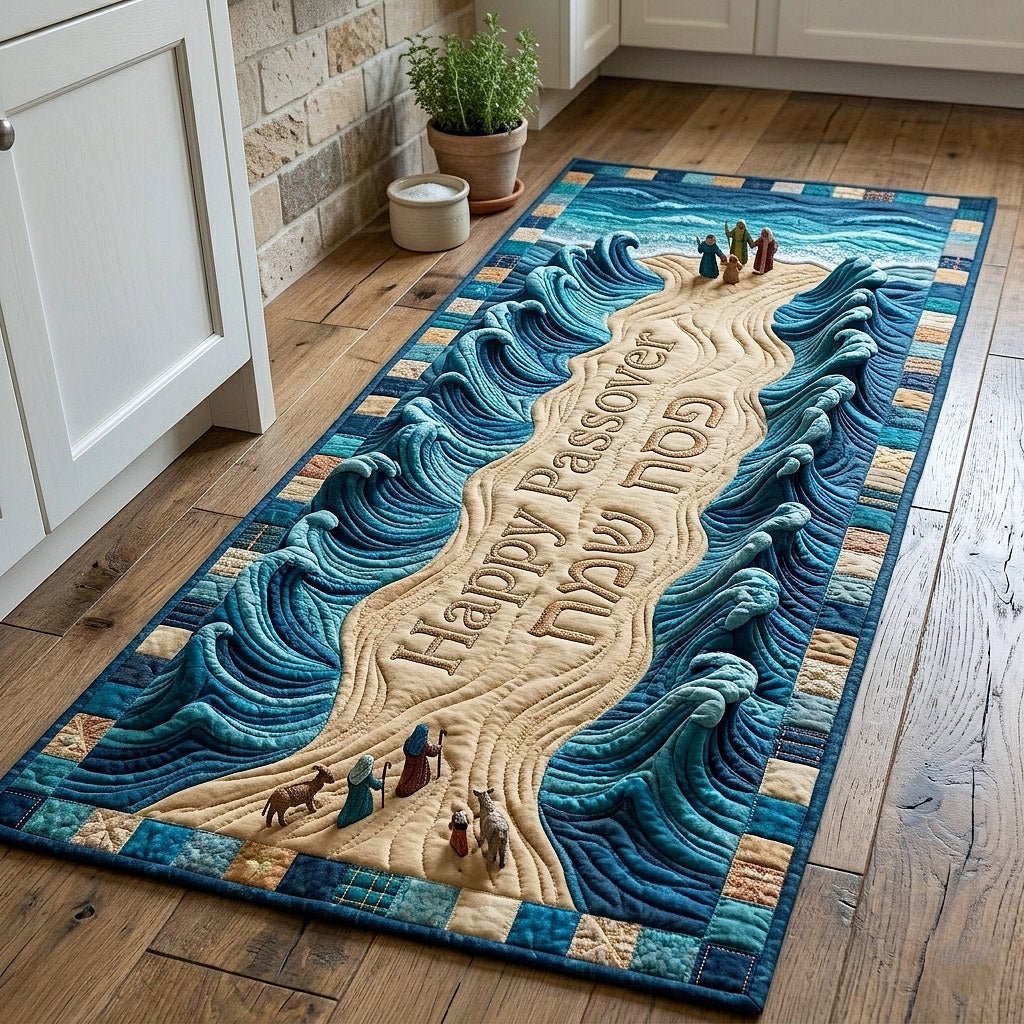Passover Seder Runner Rug - Nature Design | Serene Runner Rug