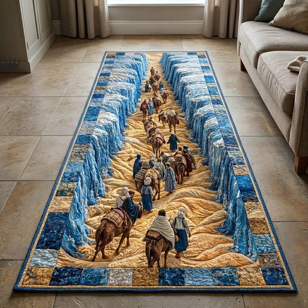 Passover Seder Runner Rug - Nature Design | Serene Runner Rug
