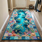 Pastel Reef Runner Rug - Nature Design | Serene Runner Rug