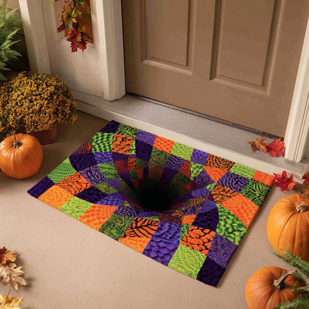 Patchwork Void Doormat - Nature Design | Printed Welcome Doormat