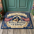 Patriot Flight Doormat - Patriotic Design | Printed Welcome Doormat