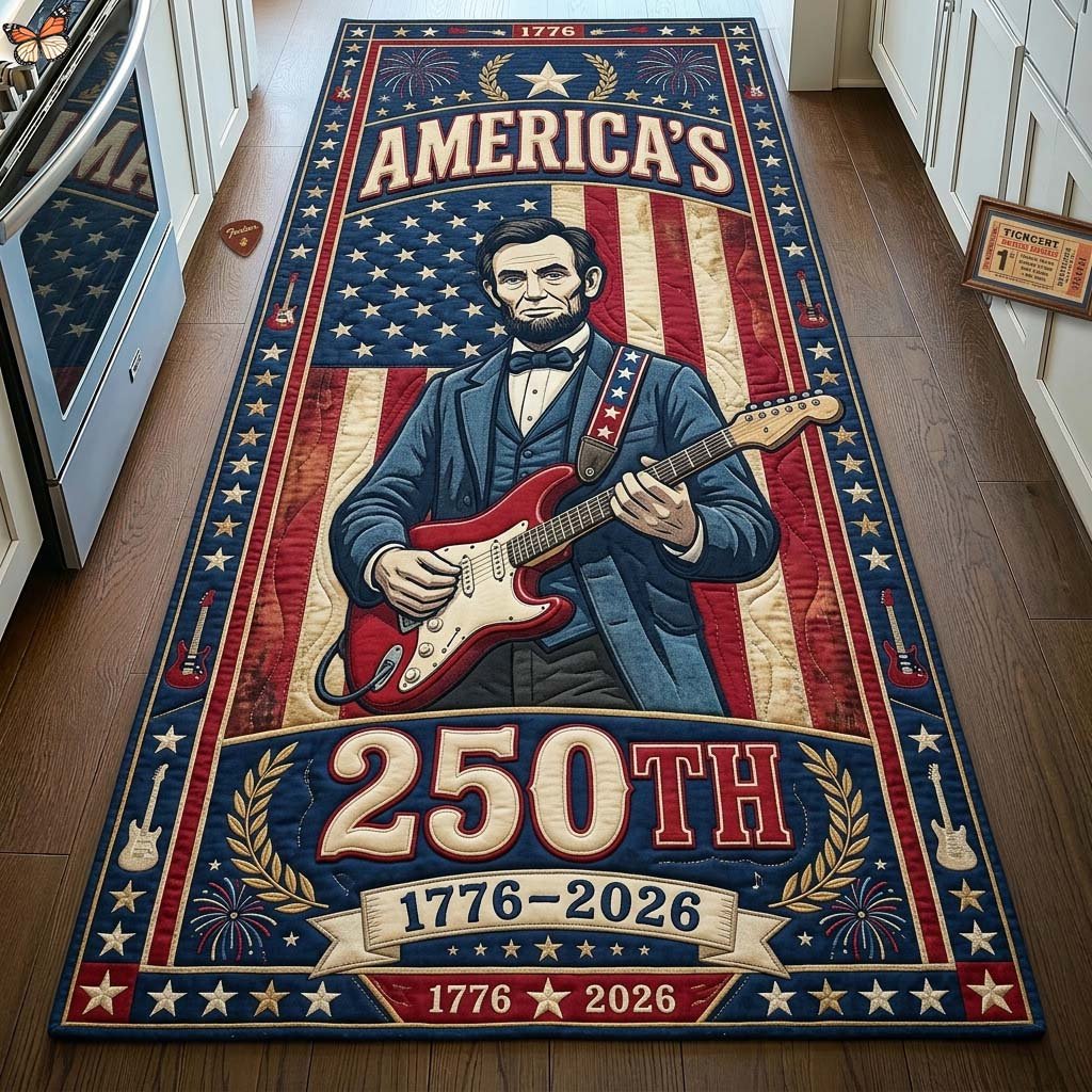 Patriot Jam Runner Rug - Nature Design | Serene Runner Rug