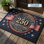 Patriot Legacy QTCUZ Doormat - Patriotic Design | Printed Welcome Doormat