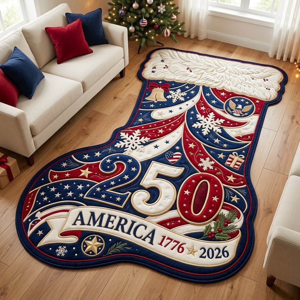 Patriotic Stock Custom Shape Area Rug - Nature Design | Die-Cut Non-Slip Rug - washable non-slip printed rug