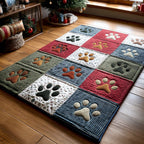 Pawliday Fun area rug in a living room