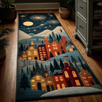 Peaceful Glow Runner Carpet Runner Rug - Cute Pet Design | Animal Printed Runner Rug