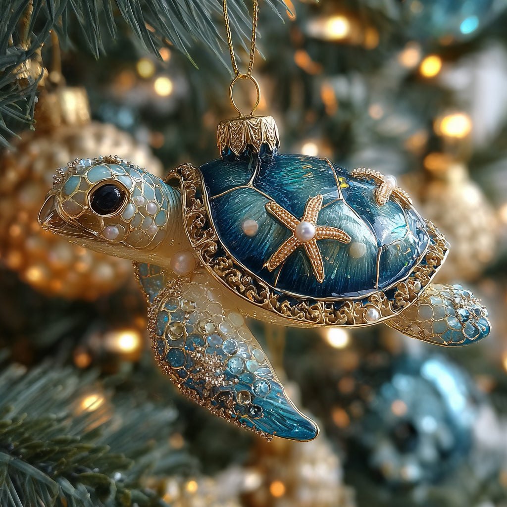 Pearl Tide Christmas Ornament