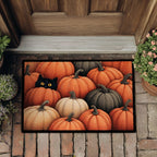 Peekaboo Halloween Doormat - Seasonal Holiday Design | Printed Welcome Doormat