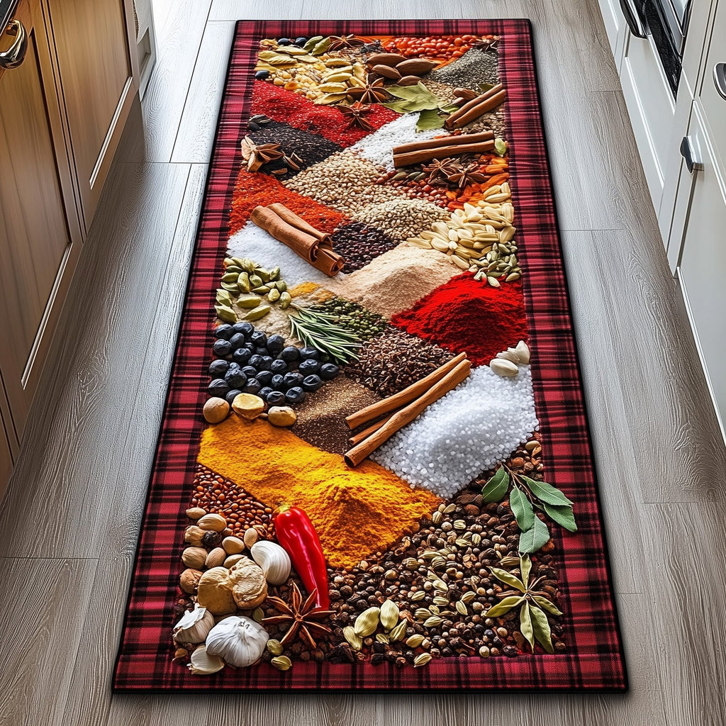 Pepper Party Runner Rug - Nature Design | Serene Runner Rug