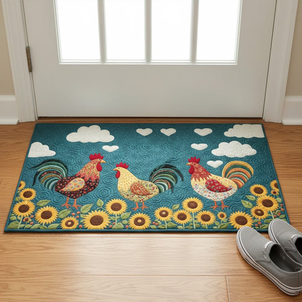 Peppy Poultry Doormat - Nature Design | Printed Welcome Doormat