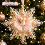 Ballerina Snowflake 2737 Christmas Ornament