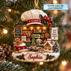 Chef Kitchen Christmas Ornament