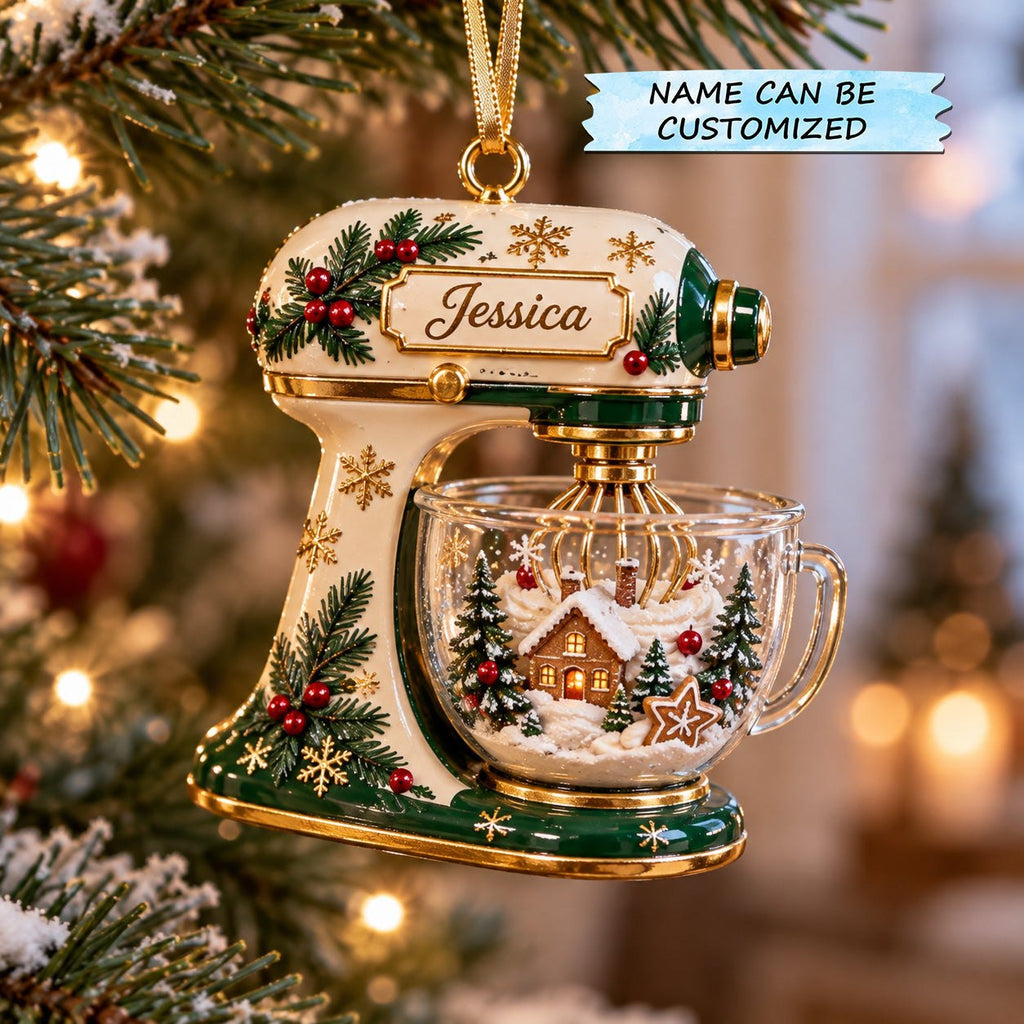 Holiday Baking Christmas Ornament